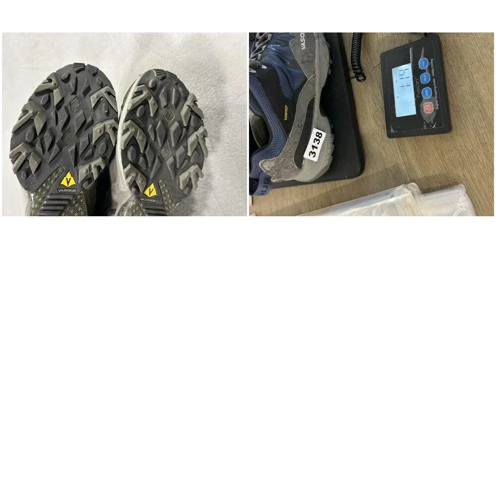 Vasque Velocity GTX Shoes Womens Size 8.5W Blue Waterproof Hiking Trail Outdoor